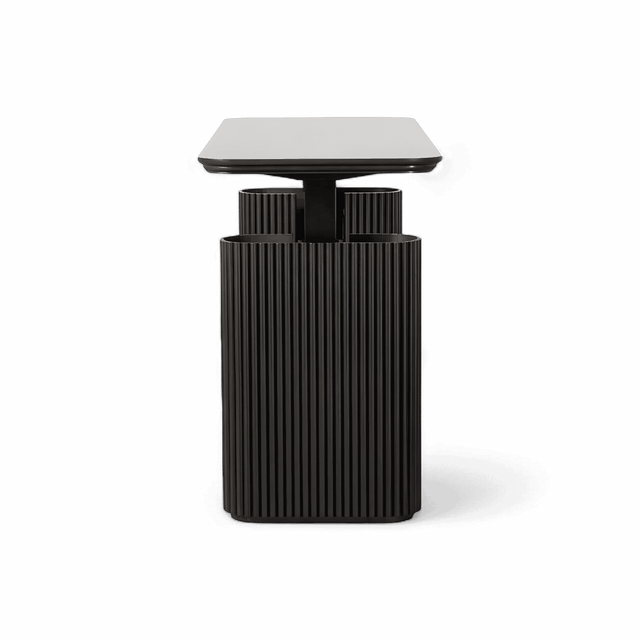 Oxford Desk Black Wood