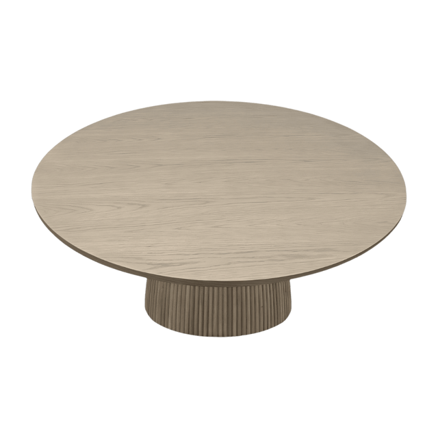 Oxford Round Dining Table Greige Oak