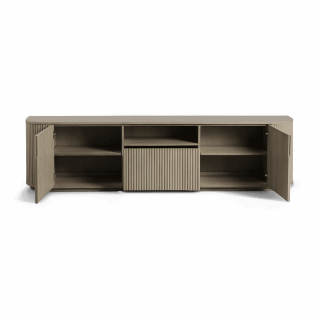Oxford TV Stand Greige Oak
