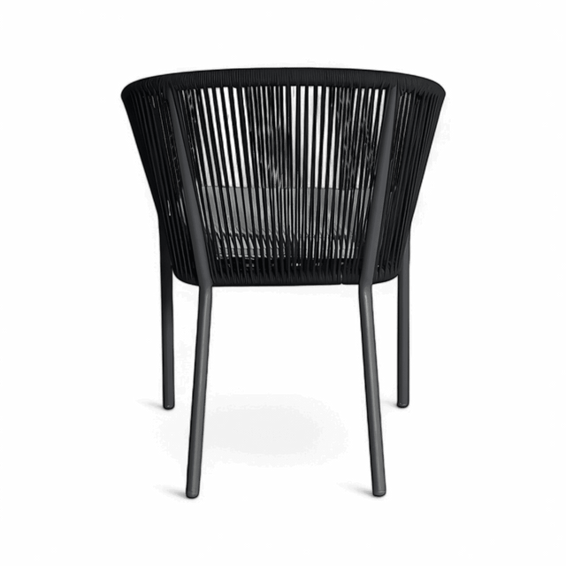 Pahani Outdoor Dining Chair Dark Gray