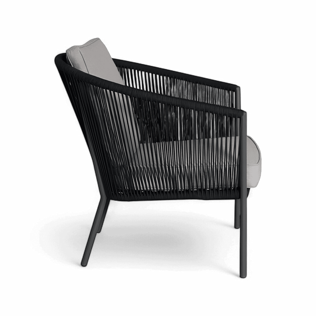 Paia Outdoor Armchair Dark Gray