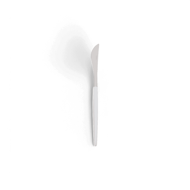 Paradiso White and Silver Silverware Set