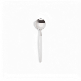 Paradiso White and Silver Silverware Set