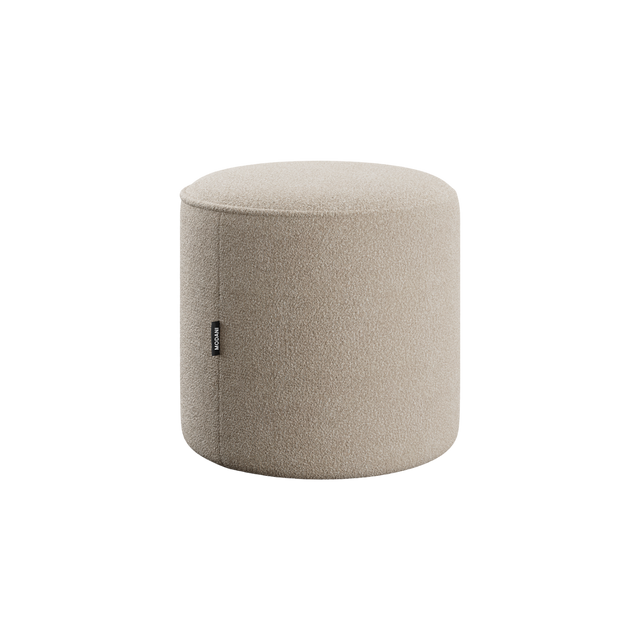 Elora Ottoman Greige Boucle