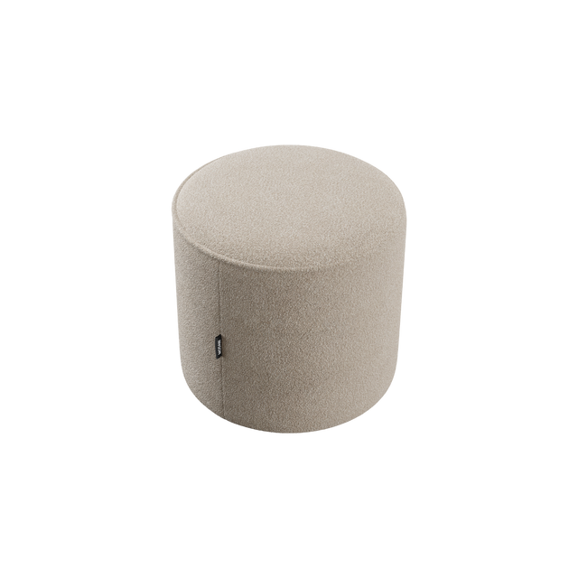 Elora Ottoman Greige Boucle