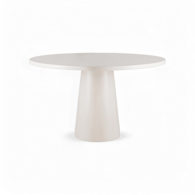 Sable Dining Table Alabaster Micro Cement