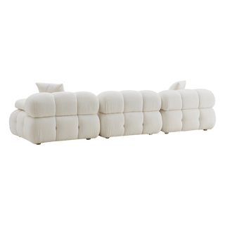 Solace Off White 4-piece Modular Sectional