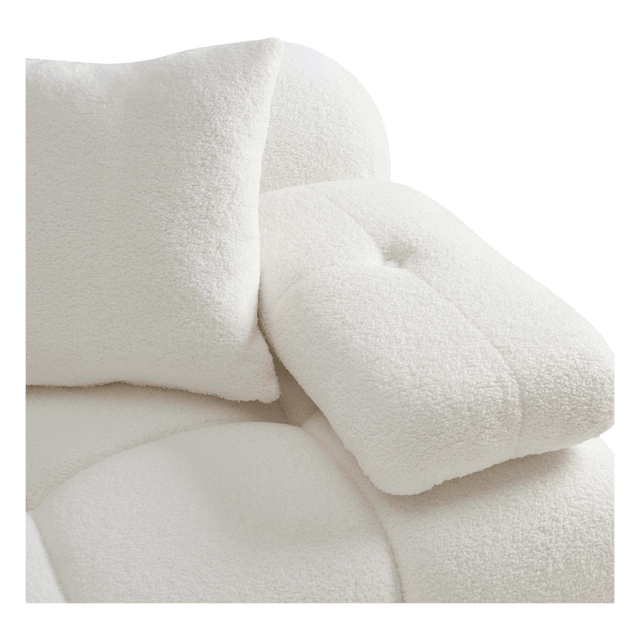 Solace Off White 4-piece Modular Sectional