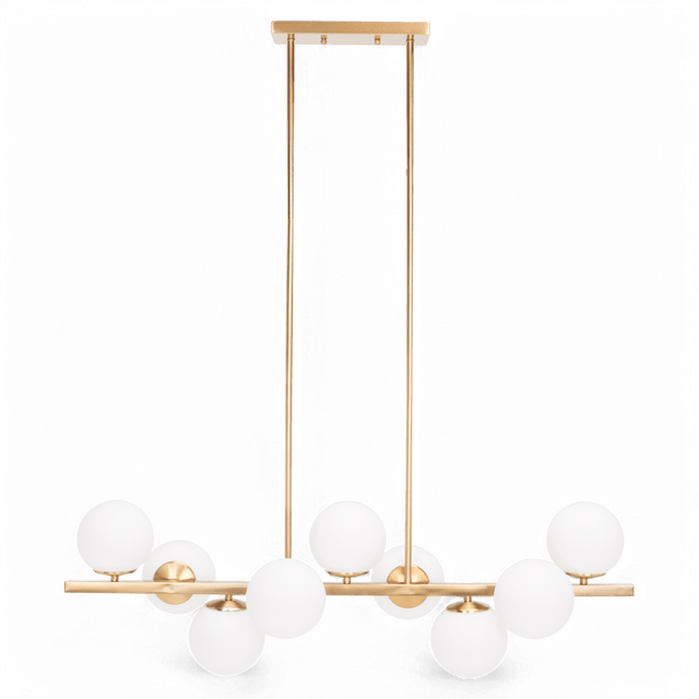 Solara Chandelier Antique Gold