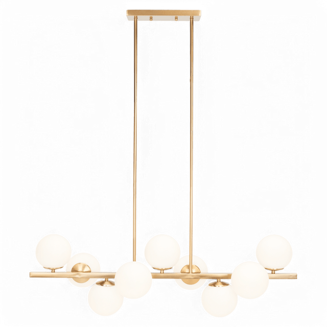 Solara Chandelier Antique Gold