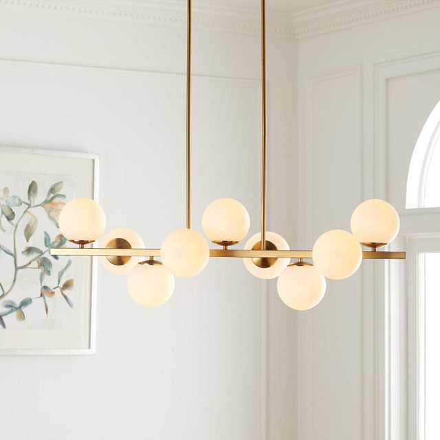 Solara Chandelier Antique Gold