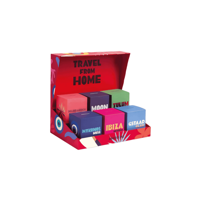 Travel From Home Scented Candle Set