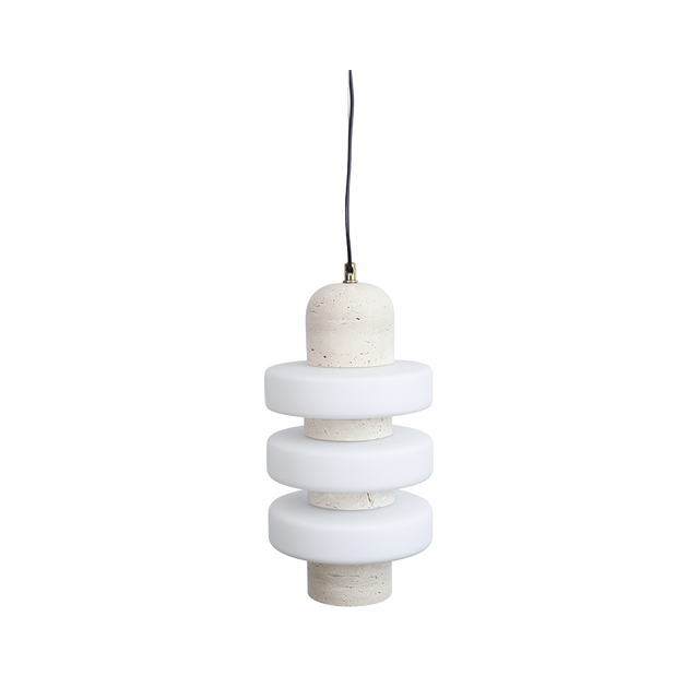 Eloa Pendant Lamp Travertine
