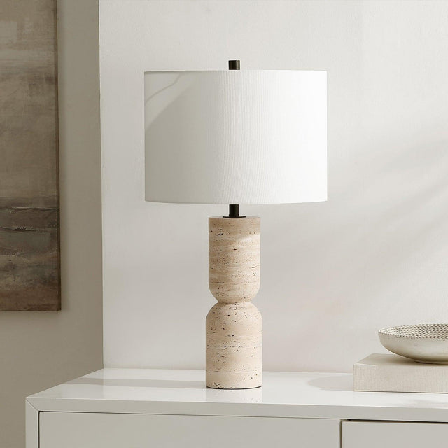 Vara Table Lamp Ivory