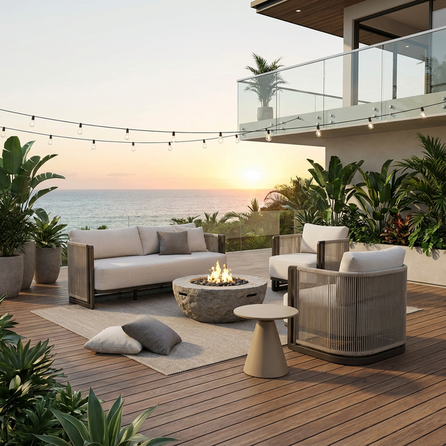 Vita Outdoor Lounge Chair