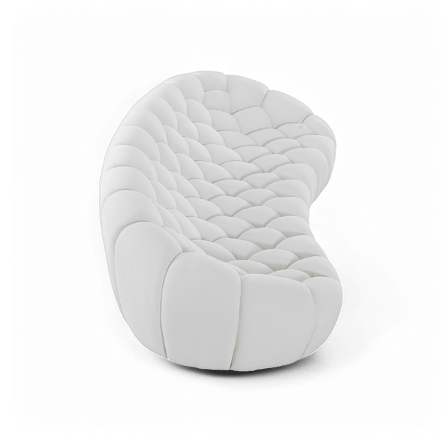 Warby 3 Seater Sofa White