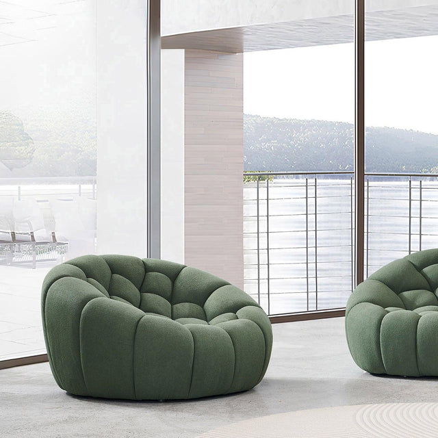 Warby Lounge Chair Green