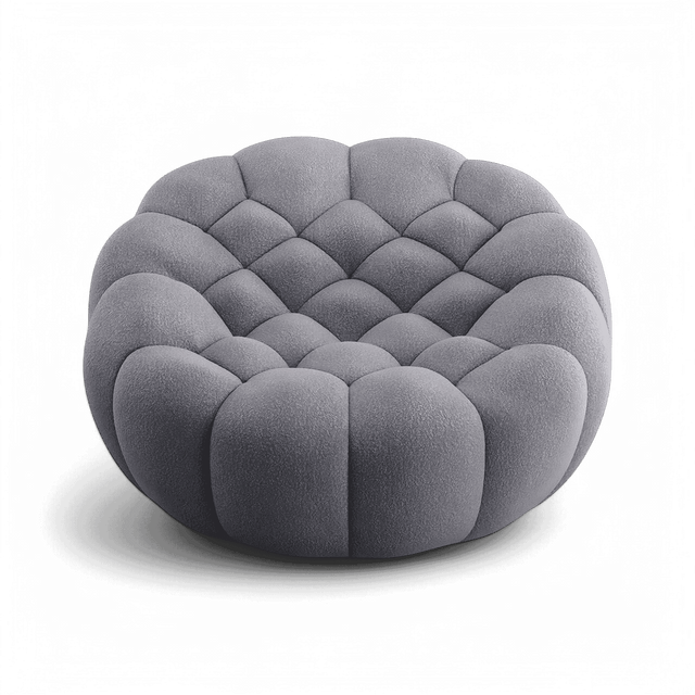 Warby Lounge Chair Grey