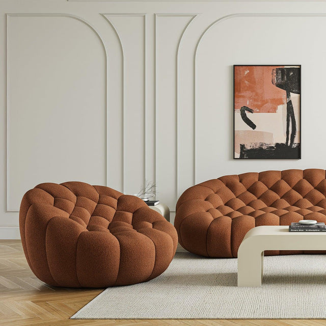 Warby Lounge Chair Terracotta