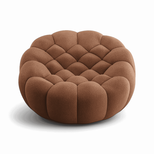 Warby Lounge Chair Terracotta