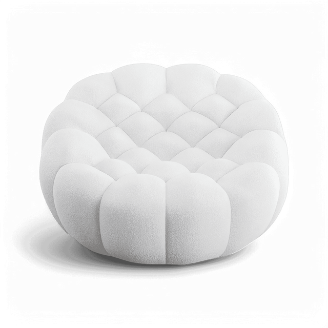 Warby Lounge Chair White