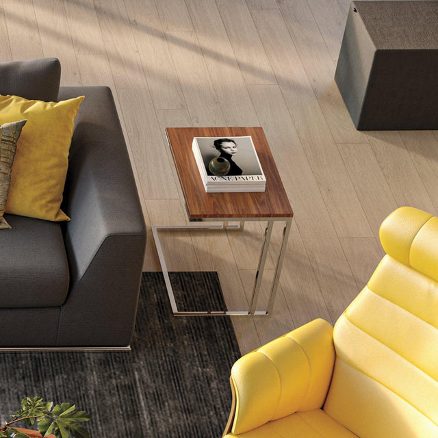 Zary Side Table Walnut