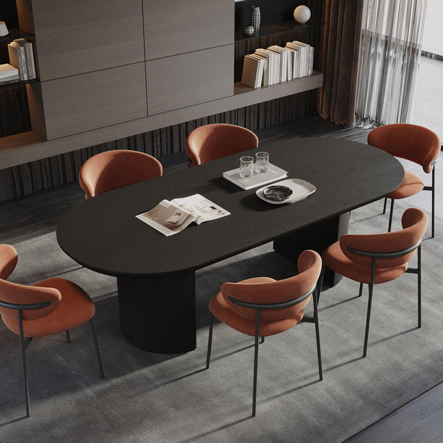 Zoya Dining Chair Terracotta