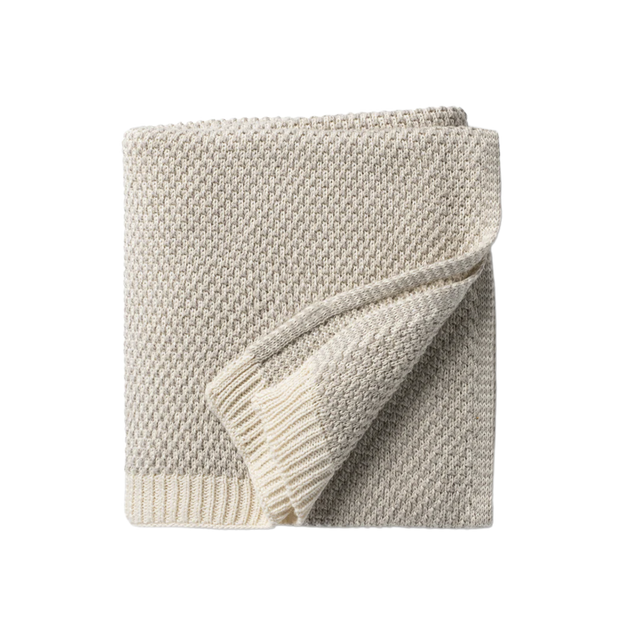 Brunello Baby Blanket Sand detail