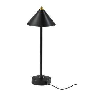 Volta Black Led Cordless Table Lamp
