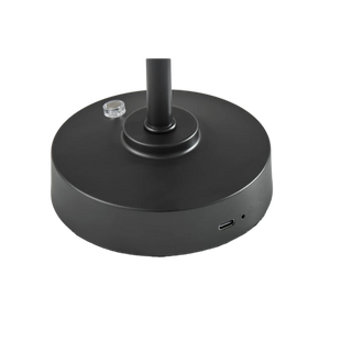 Volta Black Led Cordless Table Lamp