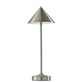 Volta Silver Led Cordless Table Lamp