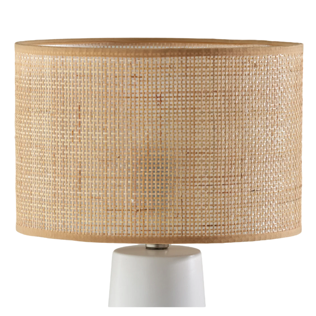 Cove White Table Lamp