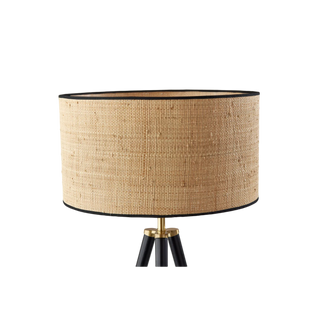 Trestle Black Floor Lamp