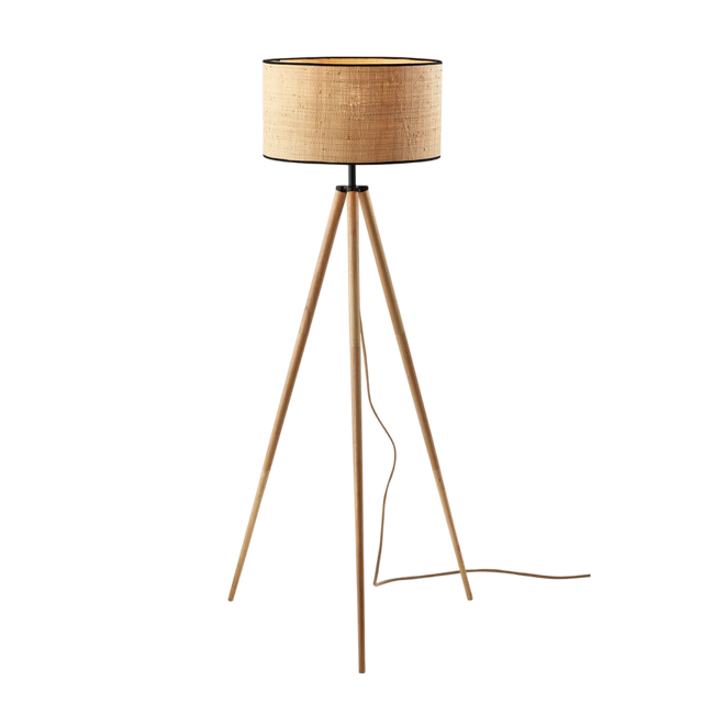 Trestle Natural Floor Lamp