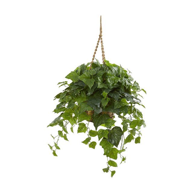 38" Emerald Cascade - Hanging Basket Real Touch
