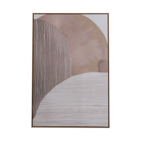 Amber Linen Wall Art