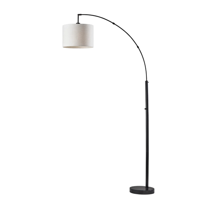 Vista Black Arc Floor Lamp