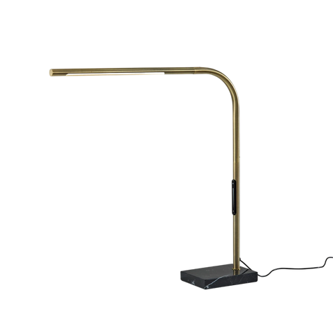 Vector Brass Led Desk Lamp