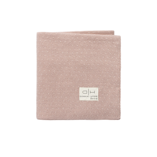 Dotty Pouch & Blanket Set Pink