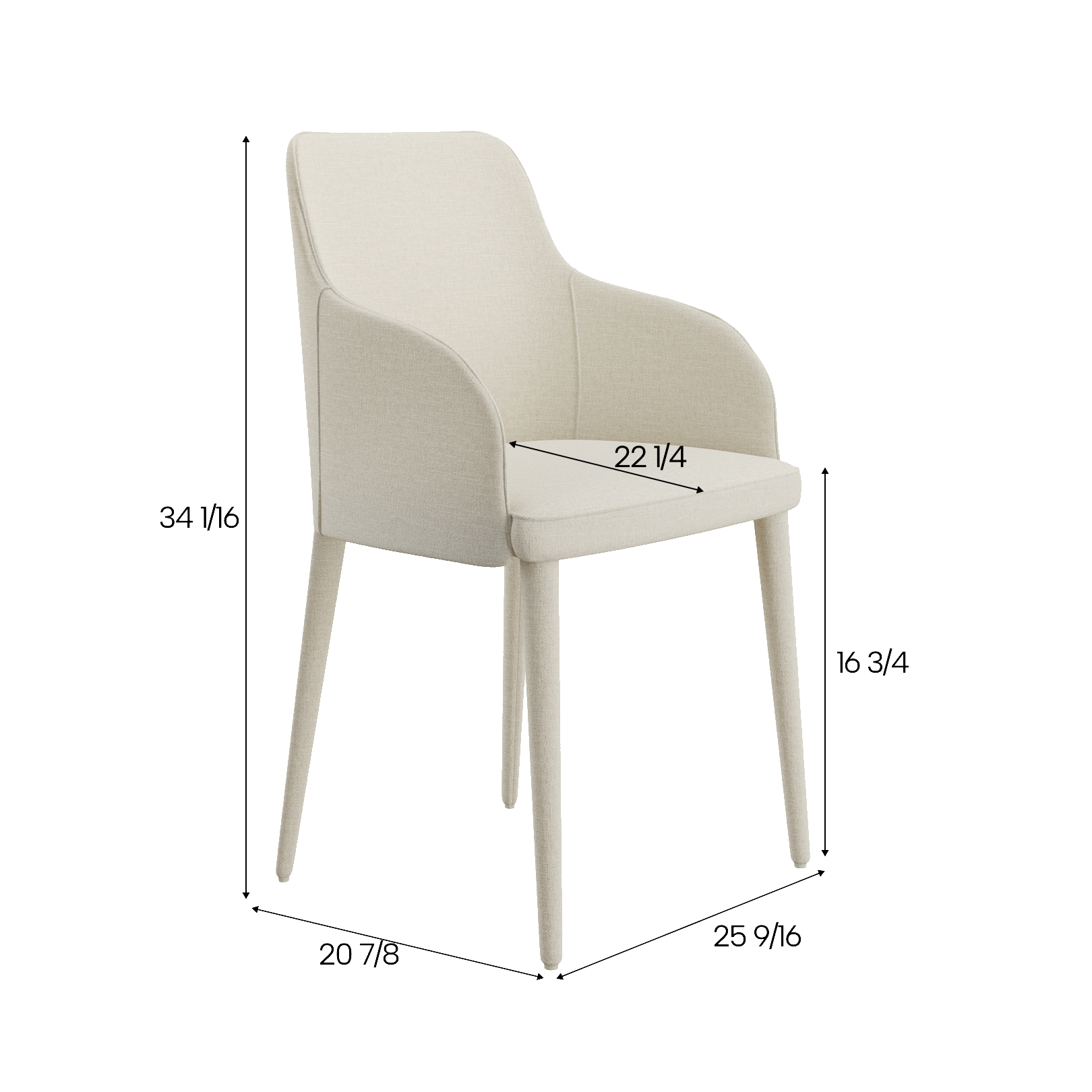 Modani Zeta Dining Chair - Thumbnail 5