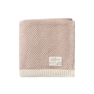 Brunello Baby Blanket Rose
