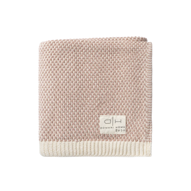 Brunello Baby Blanket Rose