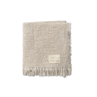 Waffle Muslin Baby Blanket Cream