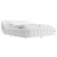 Warby Bed White