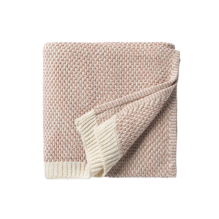 Brunello Baby Blanket Rose detail