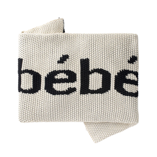 Bebe Baby Blanket Black