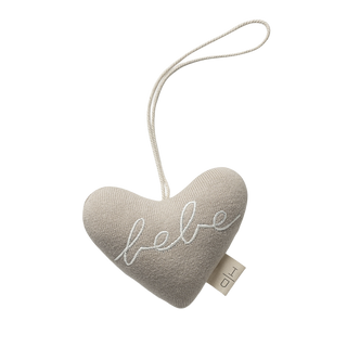 Knitted Heart Charm