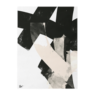 Abstract Noir Rug (8' X 10')