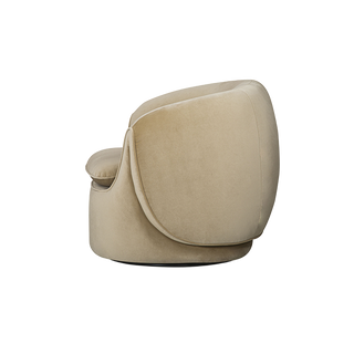 Adele Lounge Chair Camel Velvet