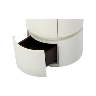 Alba Side Table Cream